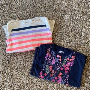 [Girls] Bundle of OshKosh B’gosh Tops.